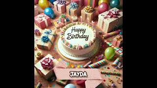 JAYDA Happy Birthday Song – Happy Birthday to You