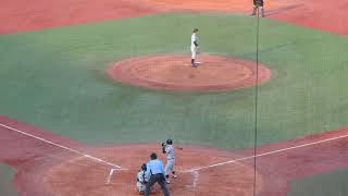 20191120 慶應義塾大 vs 関西大【明治神宮野球大会・決勝】（18）慶大9回の攻撃～渡部の2点タイムリー二塁打でダメ押し