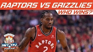 Who Wins Toronto Raptors vs Memphis Grizzlies | Hoops & Brews