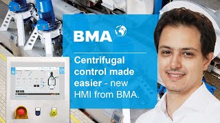 Live demo of our new BMA batch centrifugal interface E-series