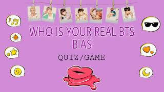 [QUIZ/GAME] GUESS WHO IS YOUR REAL BTS BIAS?