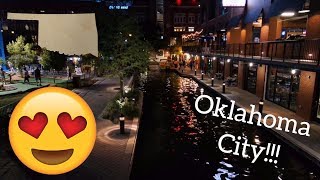 ONE OF THE MOST BEAUTIFUL CITIES EVER...OKC DAY 1