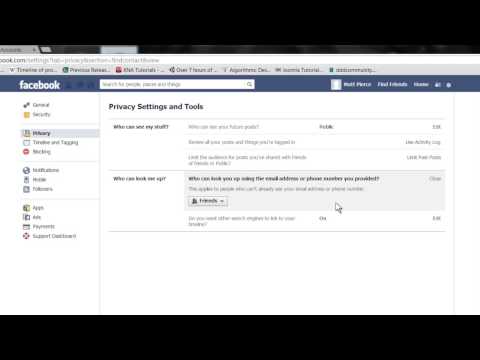 How to Change Facebook Settings so People Can Find Me : Tech Vice How to Change Facebook Settings so People Can Find Me : Tech Vice