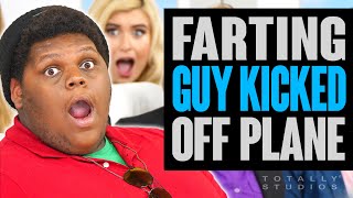 FARTING GUY Stinks Up Airport and Kicked Off Plane. Surprise Ending.
