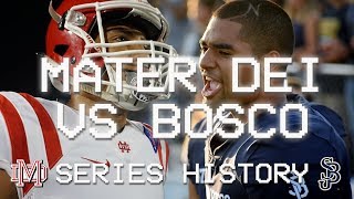 MATER DEI VS ST JOHN BOSCO 2018 PREVIEW: Best Rivalry Highlights Ever. 5 GAMES OF SIDELINE ACTION!