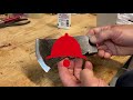 【 diy 】キャンプ用の手斧をリメイクする！（前）焼きなましと焼き入れ diy remake my camping hand axe 1 annealing and hardening