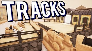 BUILDING WITH TOY TRAINS - TRACKS - THE TRAIN SET GAME GAMEPLAY LETS PLAY