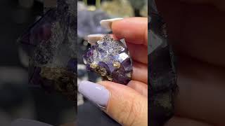 Amazing purple fluorite from Yaogangxian, pretty purple, all around piece