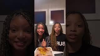 Ungodly Tea Time (10/20/2022) - Chloe x Halle Instagram Live