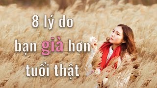 8 lý do vì sao gương mặt của bạn lại già hơn so với tuổi thật — KHỎE TỰ NHIÊN