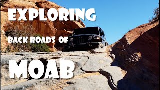 Exploring the scenic and easily traveled Sand Flats Rd. just outside of the Moab, Utah city limits.