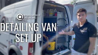 Our Detailing Van Setup - Wings Mobile Detailing