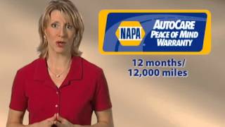 Always Choose a NAPA Autocare Center