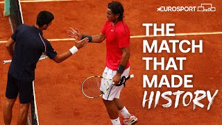 History Is Made! | Monumental 2012 Roland-Garros Final Between Nadal & Djokovic | Eurosport Tennis