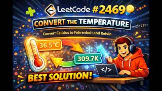 Easy LeetCode Problem 2469 | Temperature Conversion Explained