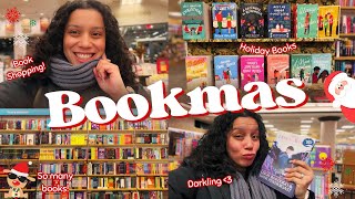 Bookmas🎄Barnes & Noble Vlog + Haul Holiday Book Shopping