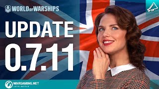 Dasha Presents Update 0.7.11 | World of Warships