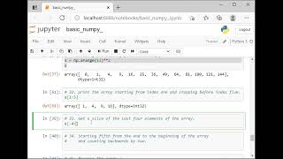 basic numpy functions | part 2