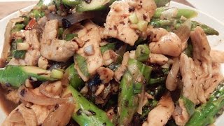 S1Ep18-Stir Fry Asparagus Chicken with Black Bean Sauce 豉椒芦笋鸡