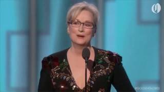 Meryl Streep goes after Donald Trump at Golden Globes 2017