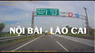 Cao tốc Nội Bài-Lào Cai từ Nút giao quốc lộ 2B-IC4 Tam Đảo Vĩnh Phúc đến Nút giao Quốc lộ 4D đi Sapa