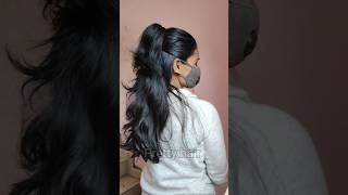 💥 high volume ponytail hair style #easyhairstyle #anjaliprettyhair #hairstyle