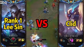 kzh: CN Best Lee Sin vs Clid! *INSANE GAMEPLAY*