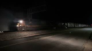 CSX 767 leads a fast M605-23 through Rebecca, GA | 8/23/2023