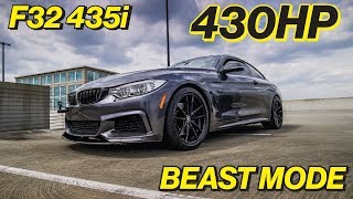 430 HP JB4 TUNED BMW F32 435i ** SUPER FAST!! ** REVIEW & RIDEALONG