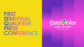 Eurovision Song Contest 2024 - First Semi-Final Qualifiers Press Conference