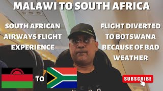 Malawi (Lilongwe) to South Africa (Johannesburg) Flight Experience - South African Airways A320-200