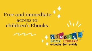 Tumble Book Library - How to Access the Database and Find Interactive Books