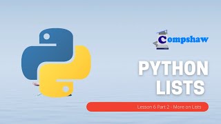 Python Lesson 6 part b - Processing lists for absolute beginners