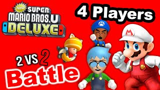New Super Mario Bros. U Deluxe Coin Battle – 4 Player (Multiplayer)