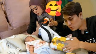 10 Momen Seru Bunda Lesti Dan Papa Billar Unboxing Kado Baby Leshia Bikin Semua Fans Takjub