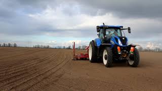 New Holland T7.225/Kverneland accord/Setí řepy