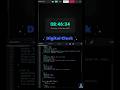 digital clock using html css and javascript #html #css #javascript #digitalclock | Code Alchemy