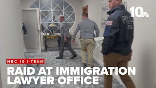 Federal agents search immigration lawyer's office