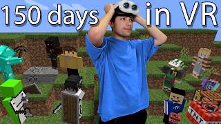 I Lived INSIDE Minecraft For 150 Days