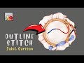 Outline Stitch (Jahit Garisan), Jahit Sulam Tangan