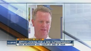 JeffCo Public School Board won’t renew superintendent Dan McMinimee’s contract