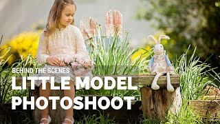 Little Model Photoshoot, Sacramento Portrait Photographer Behind the Scenes