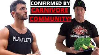 The Vegan Diet Is BEST For Building Muscle and Strength According To Carnivore Dieter?