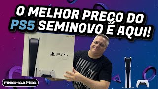 O MELHOR PREÇO DO PS5 SEMINOVO É AQUI.