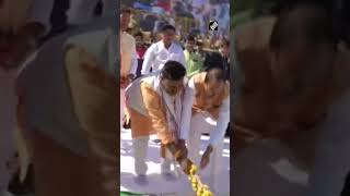 MP CM Shivraj Chouhan performs ‘Bhoomi Pujan’ for various development works in Bhopal