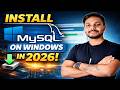 How to Install MySQL on Windows (2026) | Step-by-Step MySQL Setup for Beginners | 2026_sql_v1