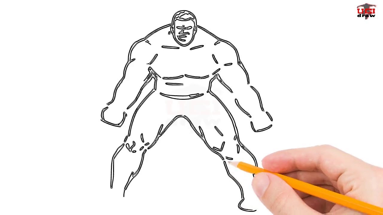 How To Draw The Hulk Really Easy Drawing Tutorial What Is Your