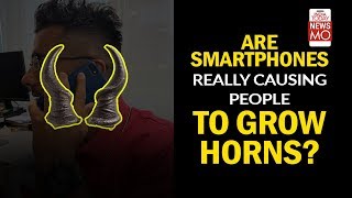 Are Smartphones Really Causing People To Grow Horns ? | NewsMo