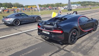 760HP RENNtech Mercedes-AMG GTR vs Bugatti Chiron