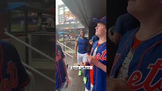Francisco Lindor ❤️ Mets fans voting for him to be an MLB All-Star ⚾ | #shorts | NYP Sports